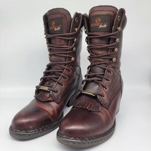 Double-H Womens 8" Aberdeen Packer Full Grain Leather West Work Boot DH058B 6.5m